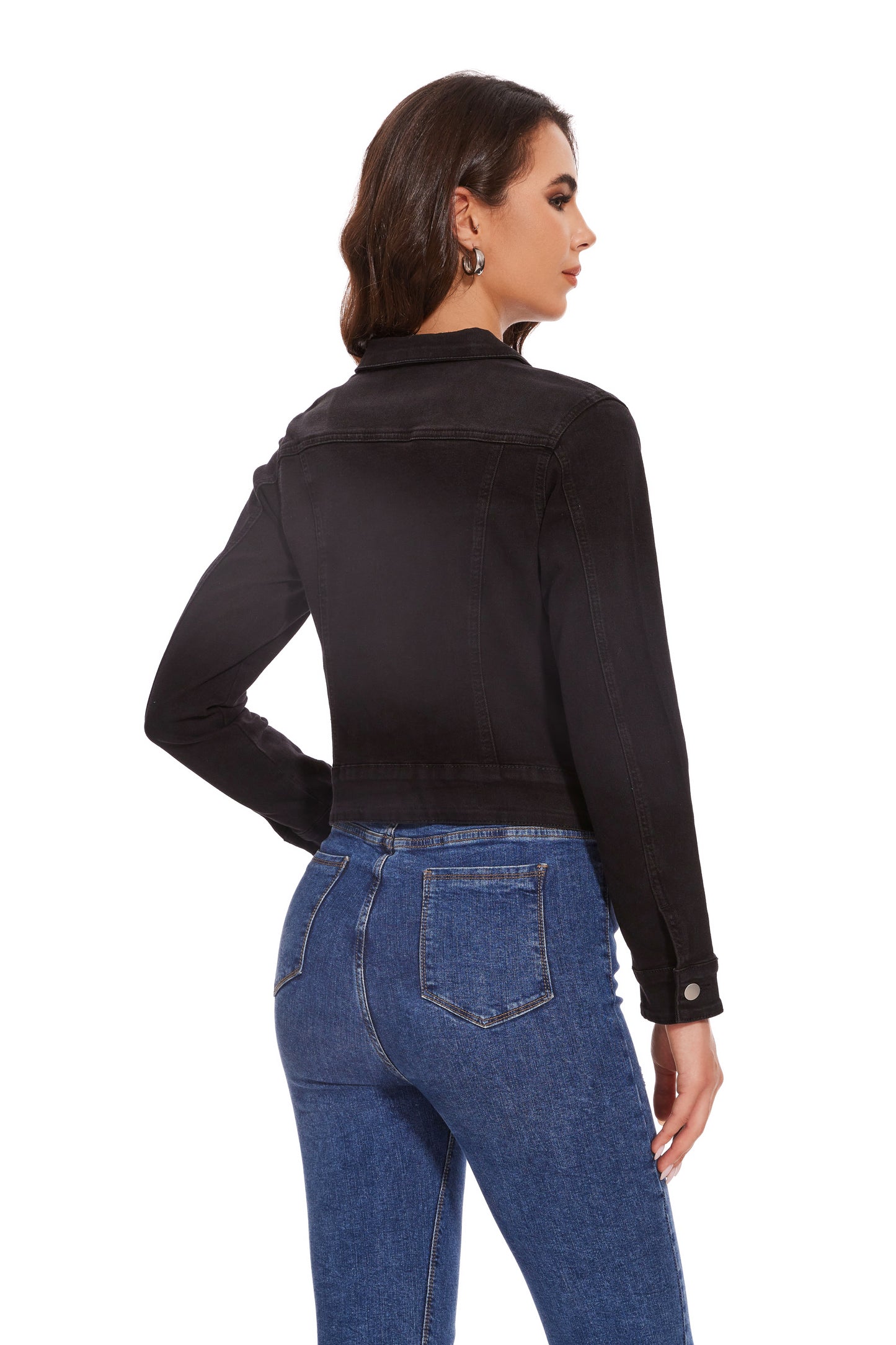 J.Corrine Zip Up Denim Jacket