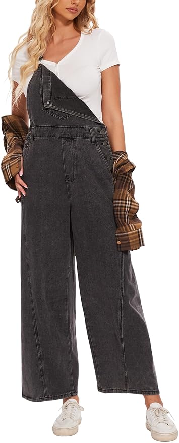 J.Corrine Low Women Denim Overalls