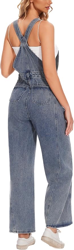 J.Corrine Low Women Denim Overalls