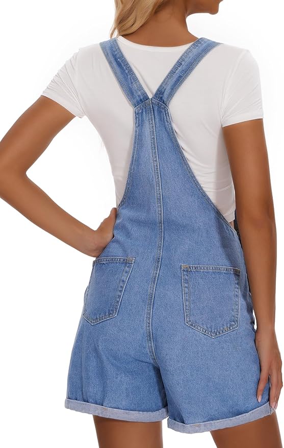 J.Corrine Denim Shortalls