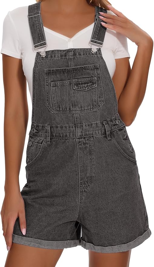 J.Corrine Denim Shortalls
