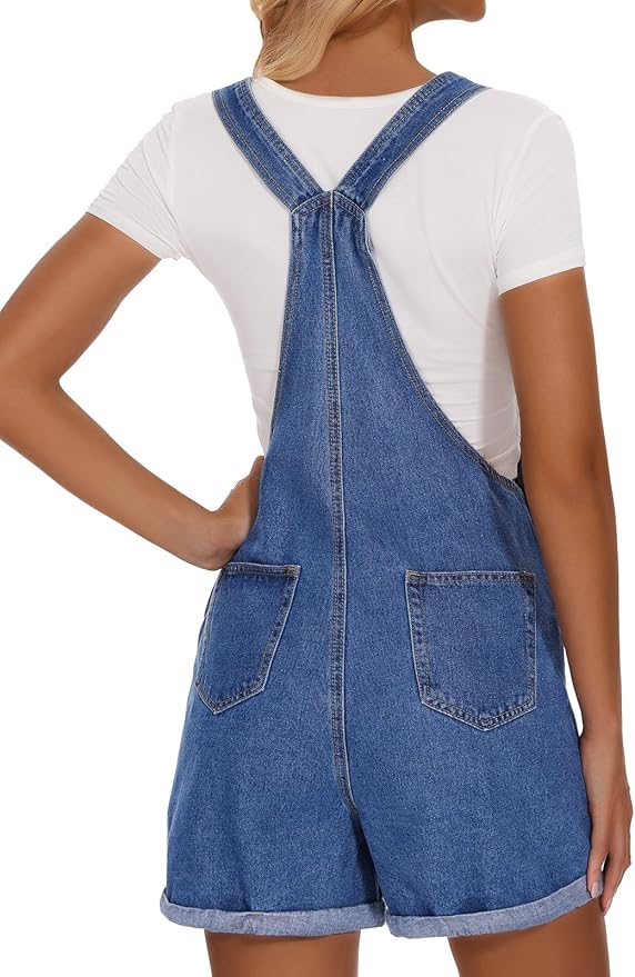 J.Corrine Denim Shortalls