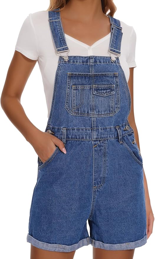 J.Corrine Denim Shortalls