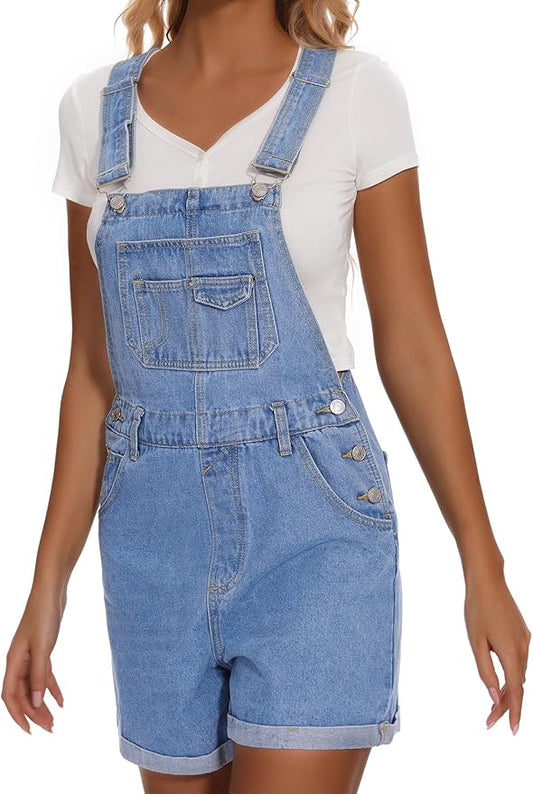 J.Corrine Denim Shortalls