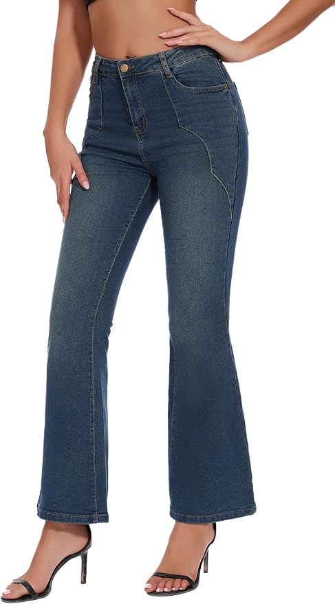 J.Corrine Casual Long Sleeve Stretch Denim Jacket