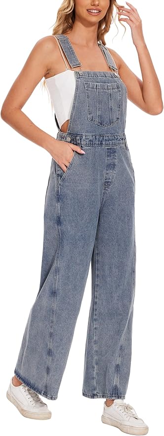 J.Corrine Low Women Denim Overalls