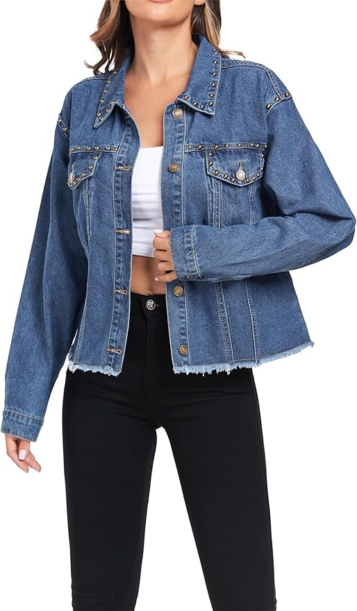 J.Corrine Stretch Denim Jean Jacket
