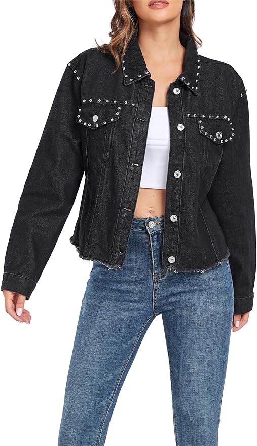 J.Corrine Stretch Denim Jean Jacket