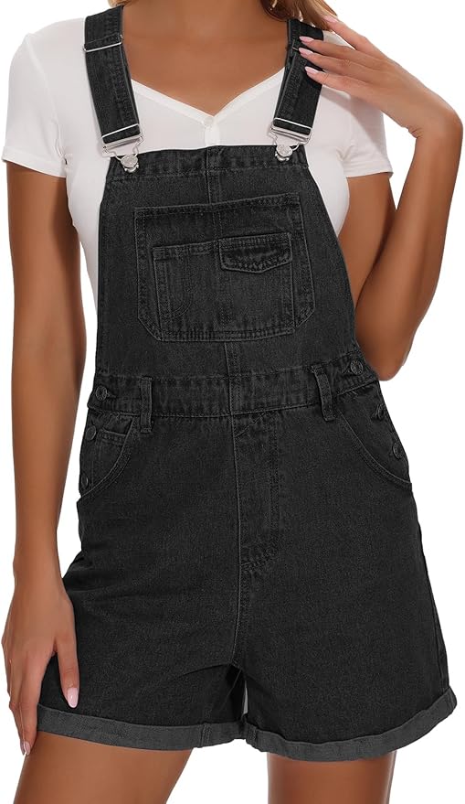 J.Corrine Denim Shortalls