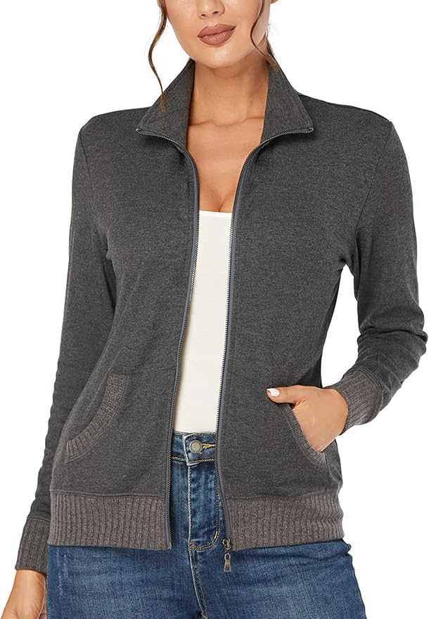 Zip up Sweatshirts with Pockets
