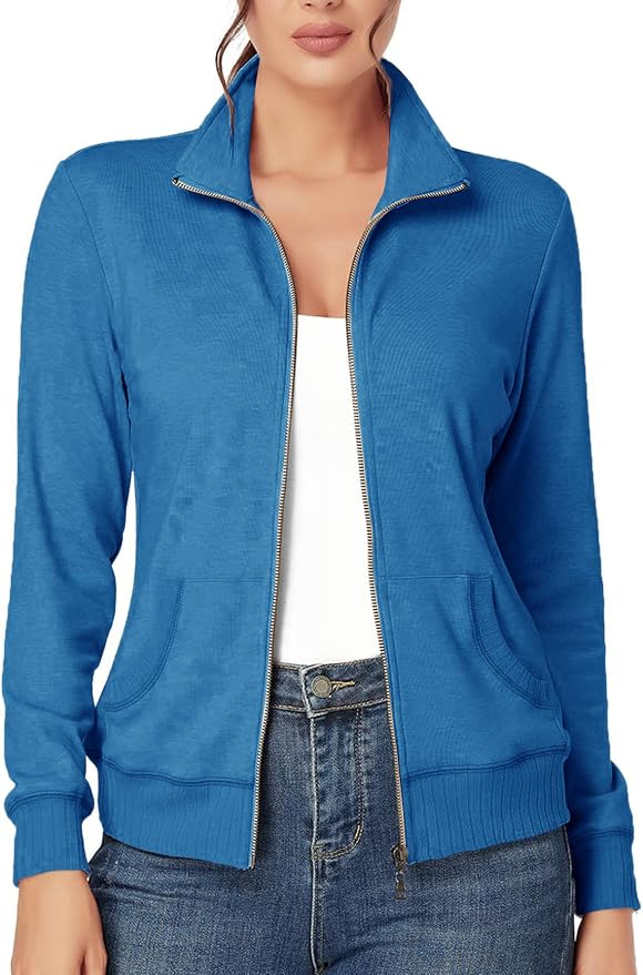 Zip up Sweatshirts with Pockets