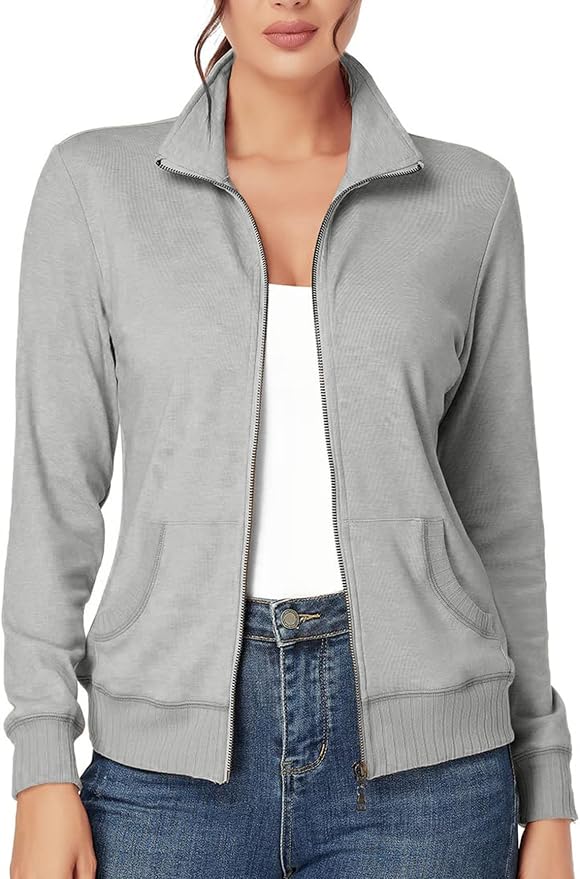 Zip up Sweatshirts with Pockets