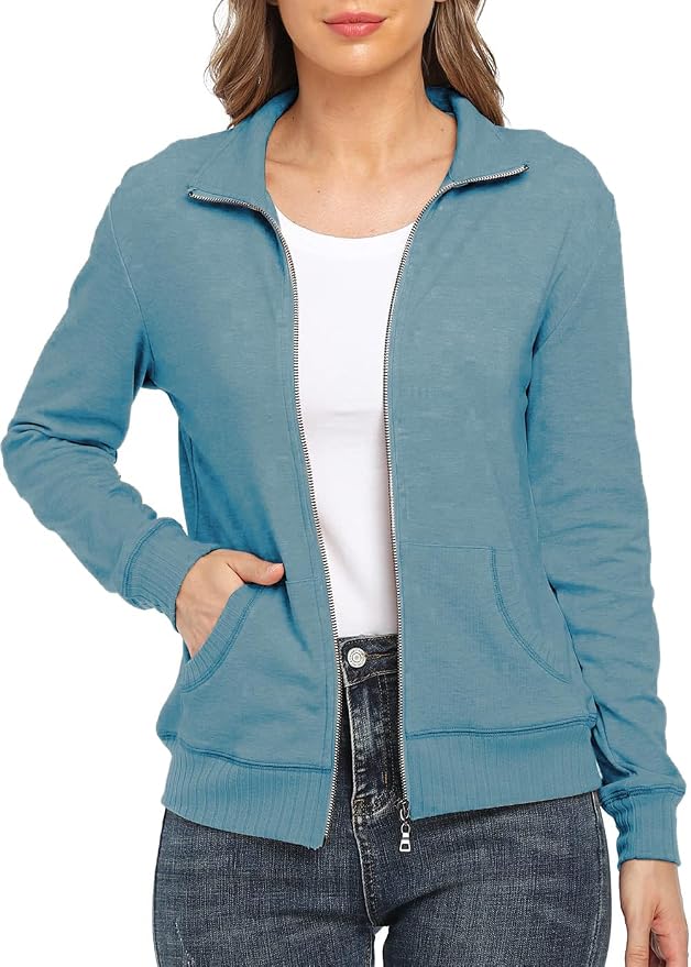 Zip up Sweatshirts with Pockets