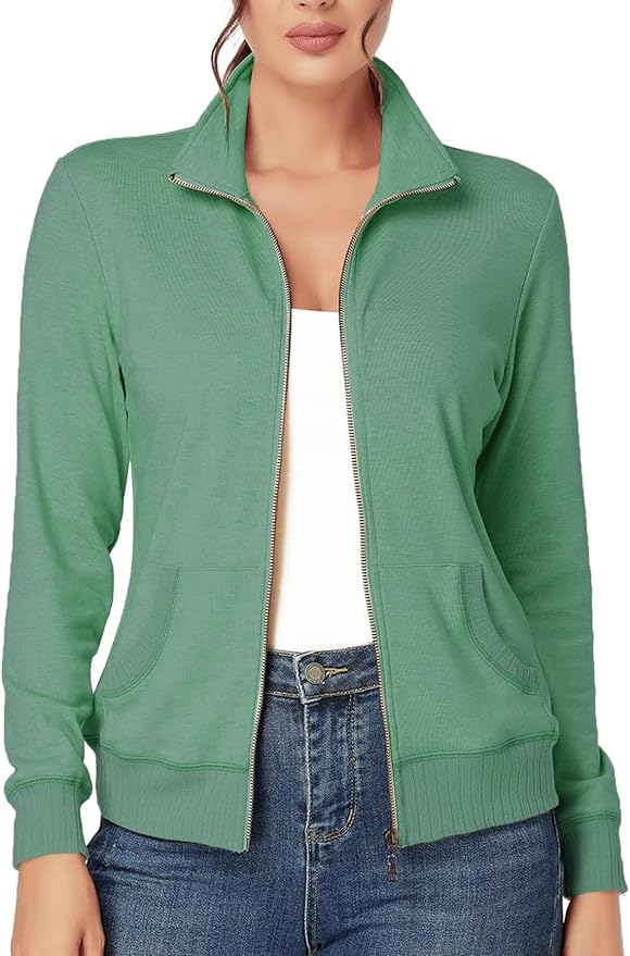 Zip up Sweatshirts with Pockets