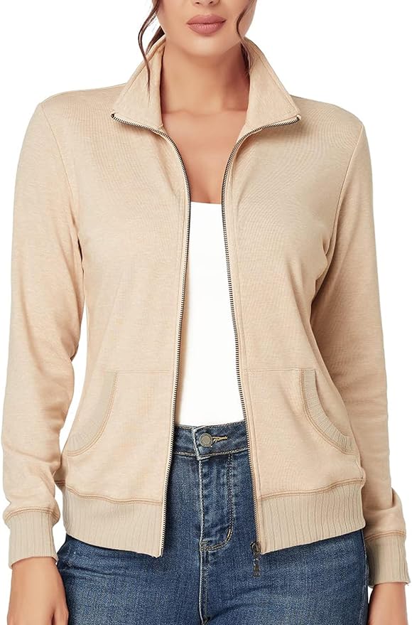 Zip up Sweatshirts with Pockets