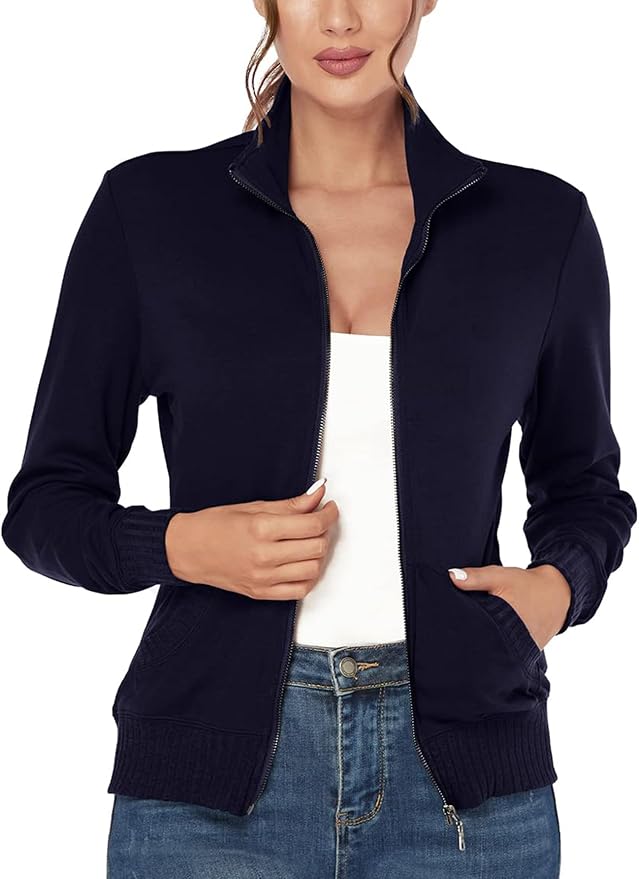 Zip up Sweatshirts with Pockets