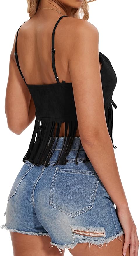 J.Corrine Fringe Tank Top