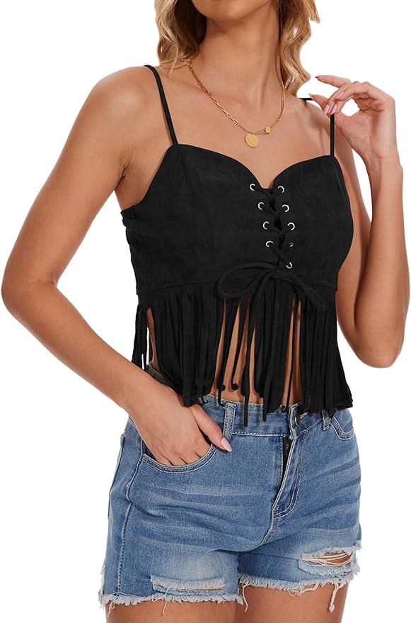 J.Corrine Fringe Tank Top