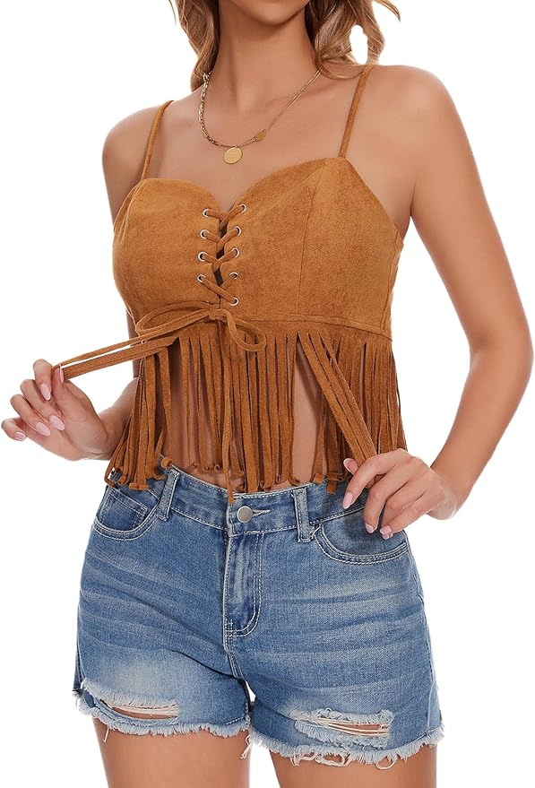 J.Corrine Fringe Tank Top